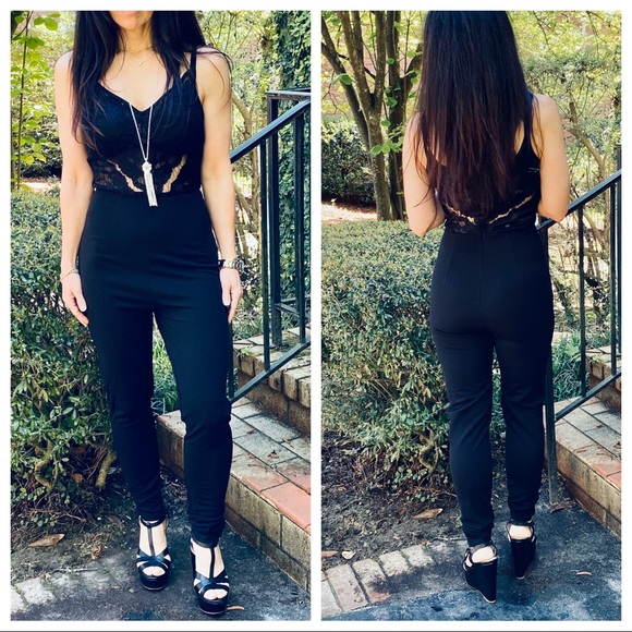 BLACK STUNNING BEST FITTING JUMPSUIT - Picture 4 of 8